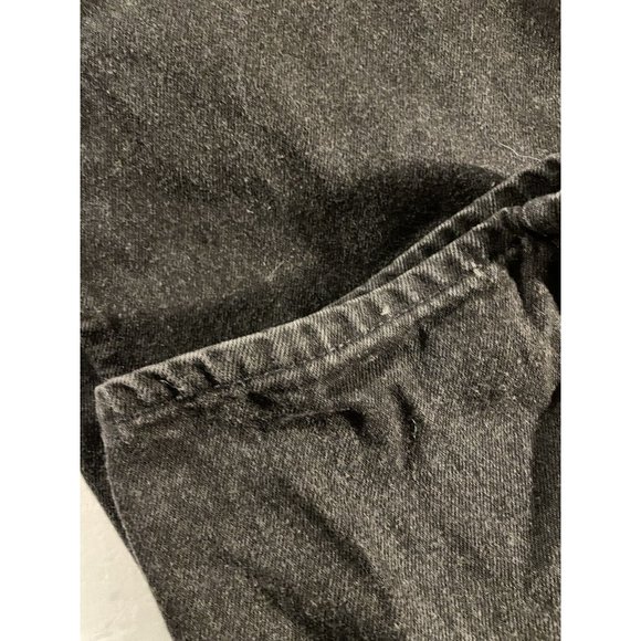 Vintage Levis 550 Jeans Mens 38x32 Black Orange Tab Made In USA 1997 - Picture 11 of 16